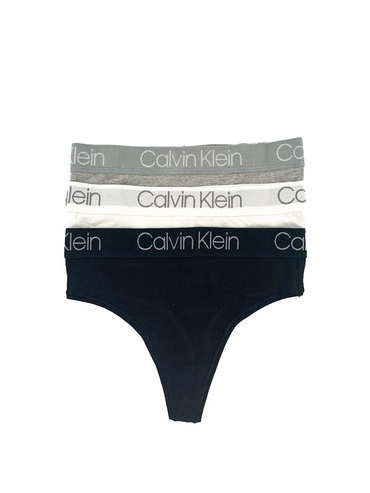 Calvin Klein 3Pack Tanga High Waist