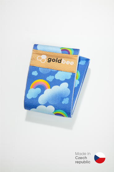 GoldBee Posilňovacia guma BeBooty Colorful Sky