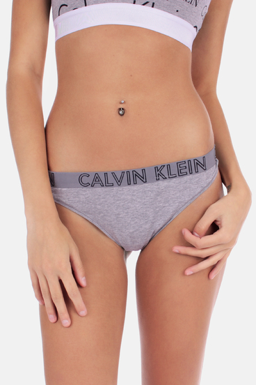 Calvin Klein Tanga Ultimate Sivé