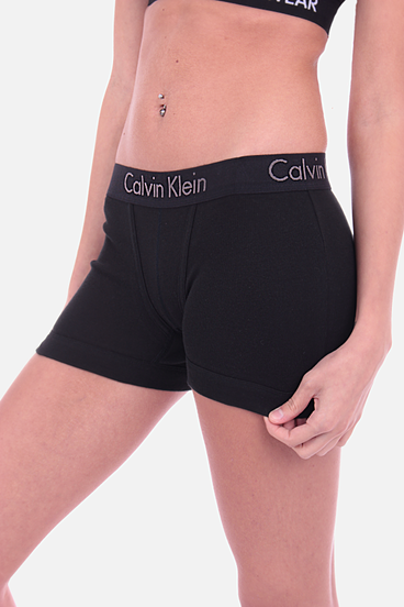 Calvin Klein BoyShort Body Čierne