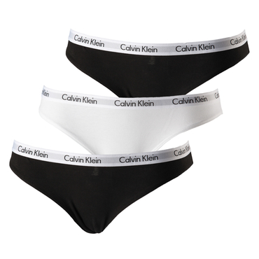 Calvin Klein 3Pack Tangá Black&White