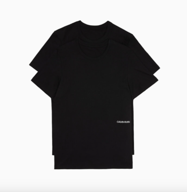 Calvin Klein 2Pack Woman T-Shirts STATEMENT 1981 Black