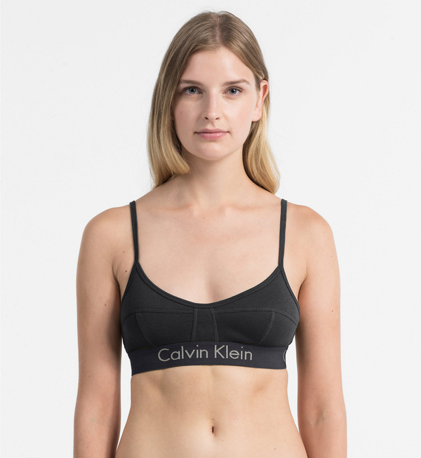 Calvin Klein Podprsenka Bralette Body Čierna, S - 1