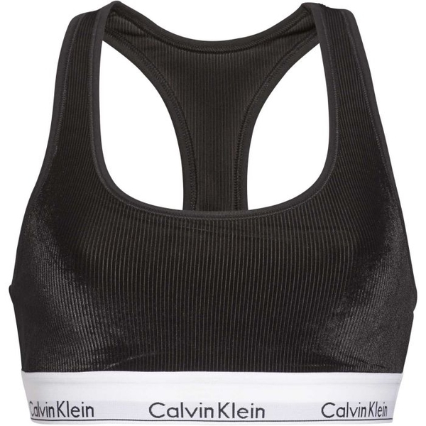 Calvin Klein Unlined Bralette Podprsenka Black