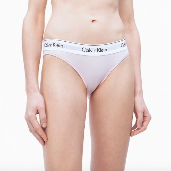 Calvin Klein Bikini - Modern Cotton White, M - 1