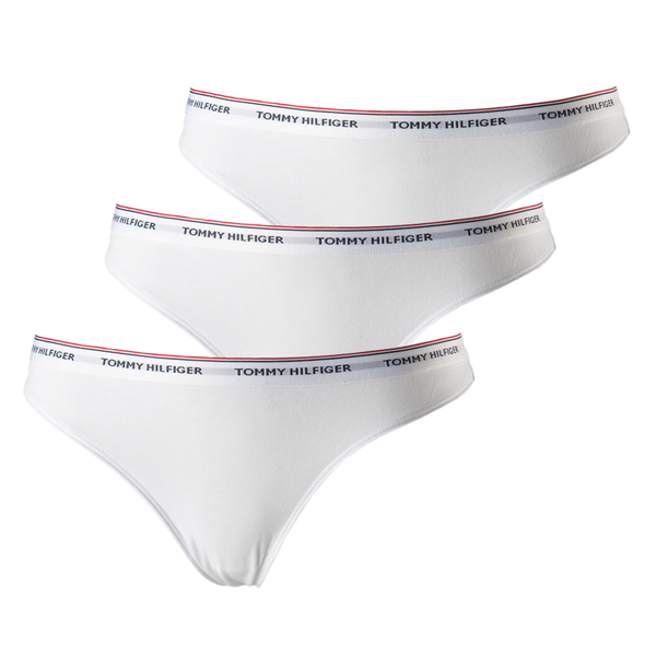 Tommy Hilfiger 3Pack Tanga White, S
