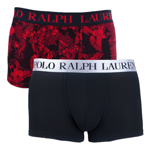 Ralph Lauren 2Pack Boxerky Red Dragon/Black
