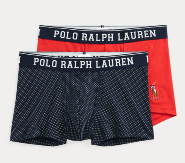 Ralph Lauren 2Pack Boxerky Navy/Red - 1