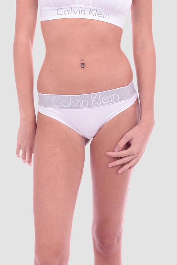 Calvin Klein Tangá Customized Stretch White - 1