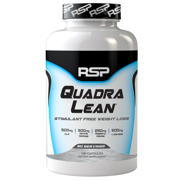 RSP Quadra Lean Stimulant Free Weight Loss - 150 Kapslí