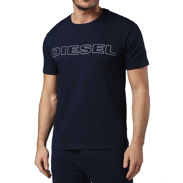 Diesel Tričko Pánske Jake Tmavo Modre - 1
