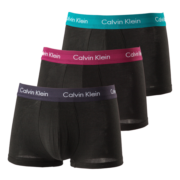Calvin Klein 3Pack Boxerky Čierne MZR LR, XL