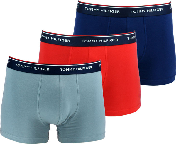 Tommy Hilfiger 3 Pack Boxerky Red, Grey, Navy