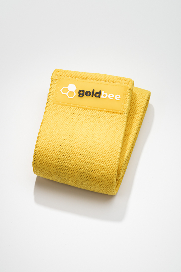 GoldBee Textilná Odporová Guma - Žltá, M - 1