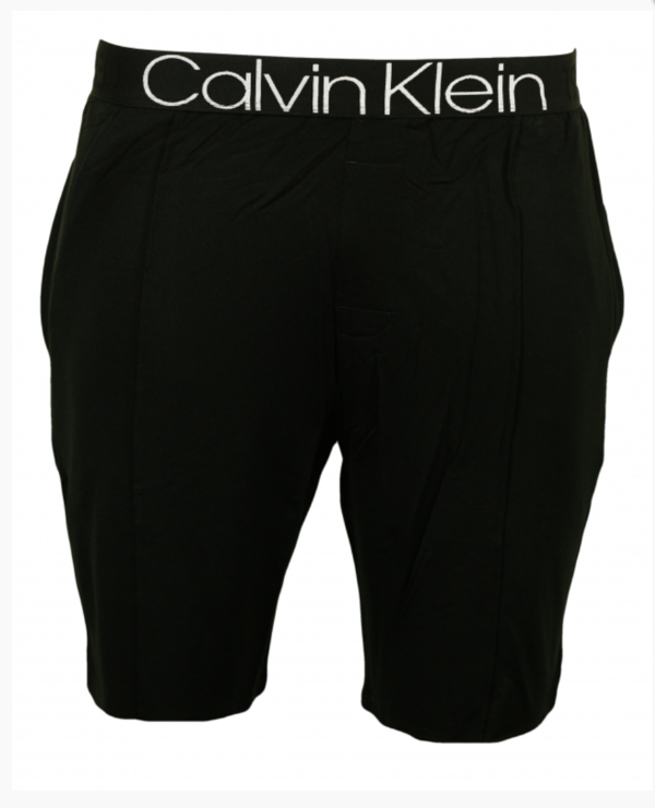 Calvin Klein Pásnké Kraťase Čierné Se Švy