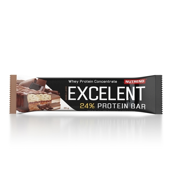 Nutrend Excelent Protein Bar Double Čokoláda + Nugát S Brusnicami 40g - 1