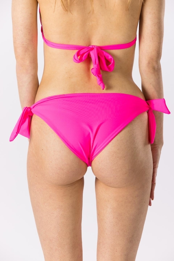 GoldBee Plavky Island Spodnie Diel Neon Pink - 1
