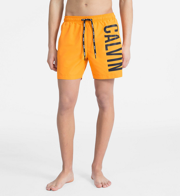 Calvin Klein Plavkové Šortky Intense Power Orange, XL - 1