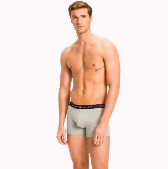 Tommy Hilfiger Classic Boxerky Grey - 1