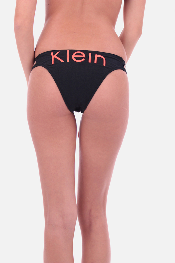 Calvin Klein Cheeky Bikini Plavky Black Spodní Diel - 1