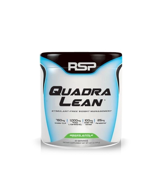 RSP Quadra Lean Powder Stimulant Free Weight - Green Apple