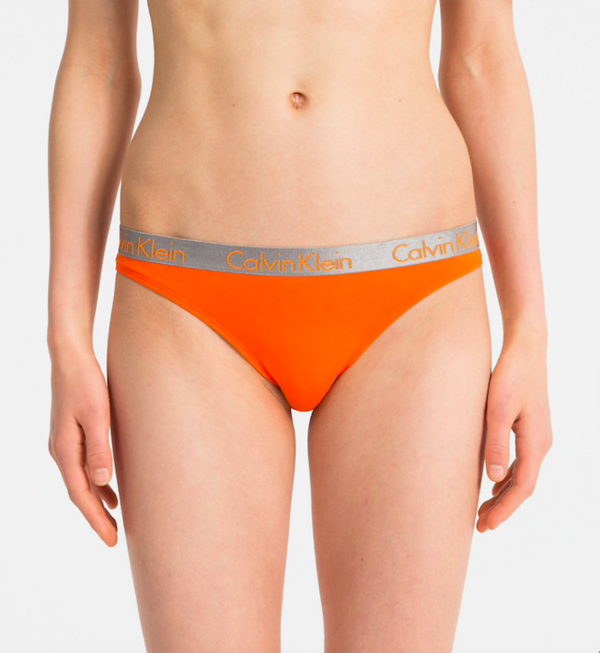 Calvin Klein Tanga Radiant Orange, XS - 1
