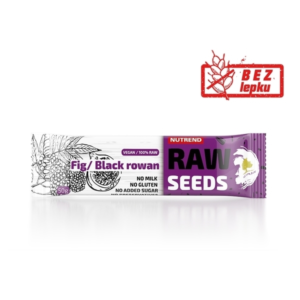 Nutrend Tyčinka Raw Seed Fík &Čierný Žeriav - 1