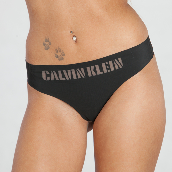 Calvin Klein Tanga Laser Black - 1