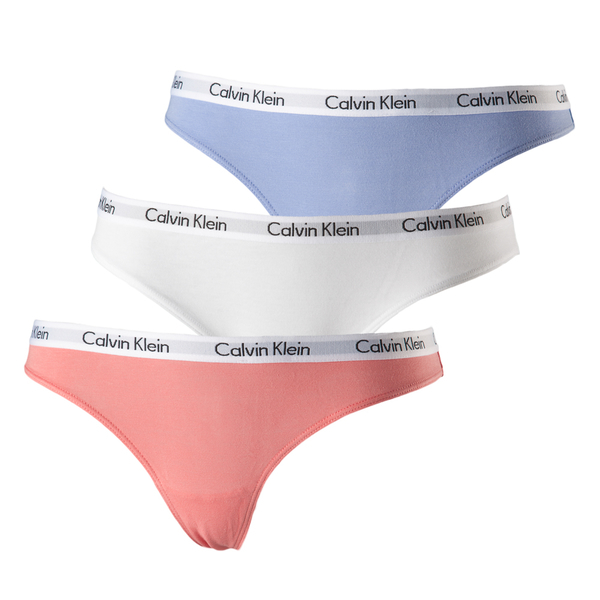 Calvin Klein 3Pack Nohavičky Pastelové, XS - 1