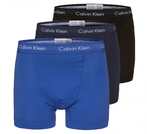 Calvin Klein 3Pack Boxerky Blue World, M