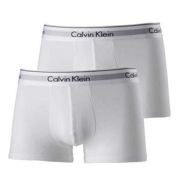 Calvin Klein 2Pack Boxerky White, M - 1