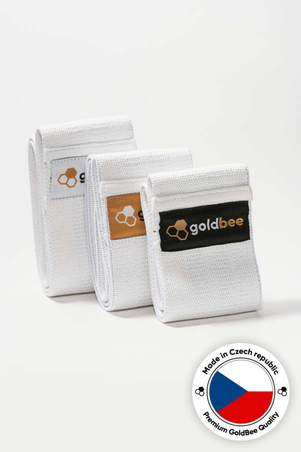 GoldBee Textilná Odporová Guma - set C | 3 ks - 1