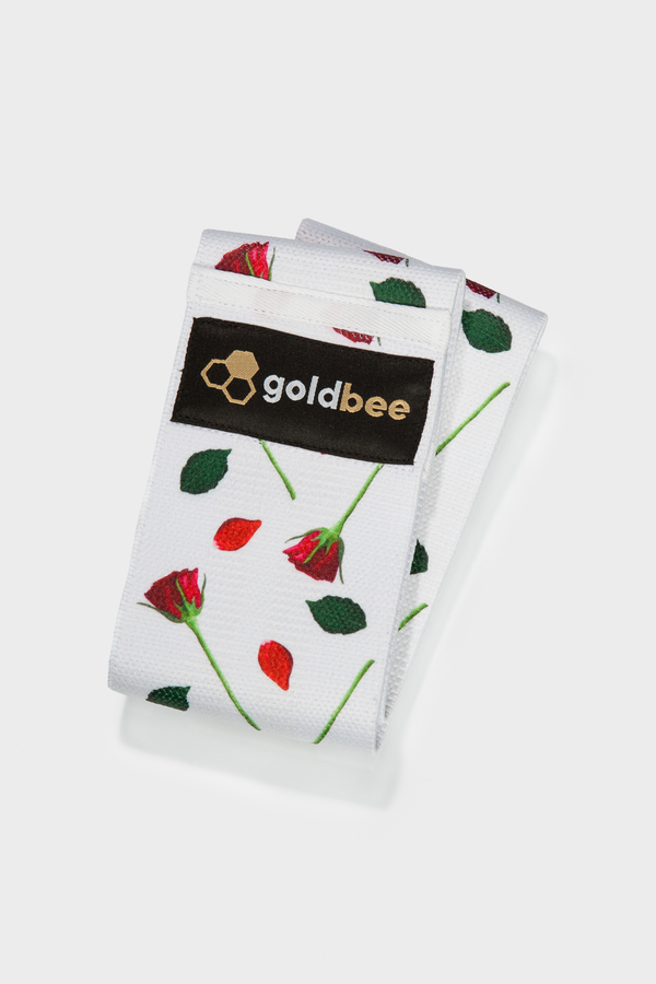GoldBee Posilňovacia guma BeBooty Love Rose, M