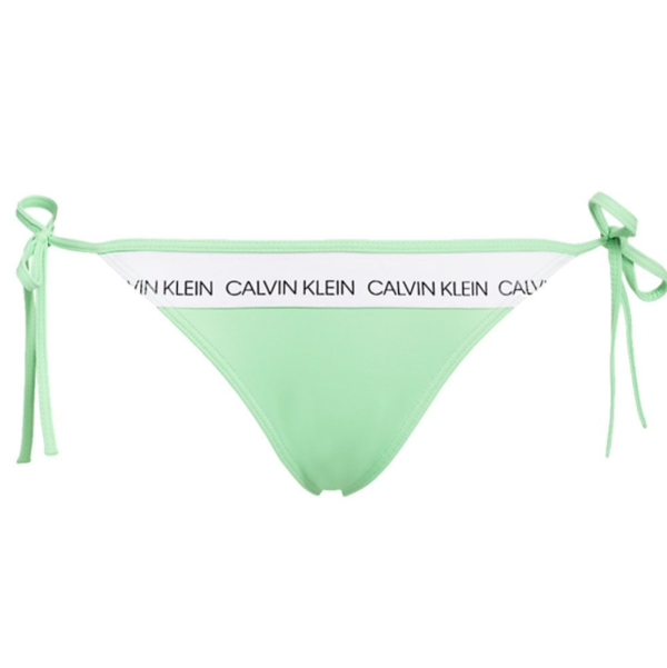 Calvin Klein Plavky CK Logo Green Spodný Diel, S