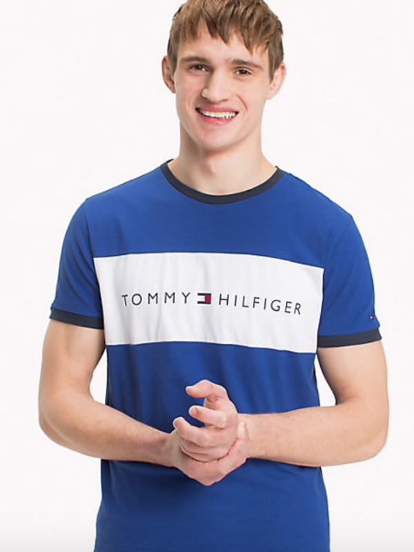 Tommy Hilfiger Pánske tričko s krátkymi rukávmi - 1