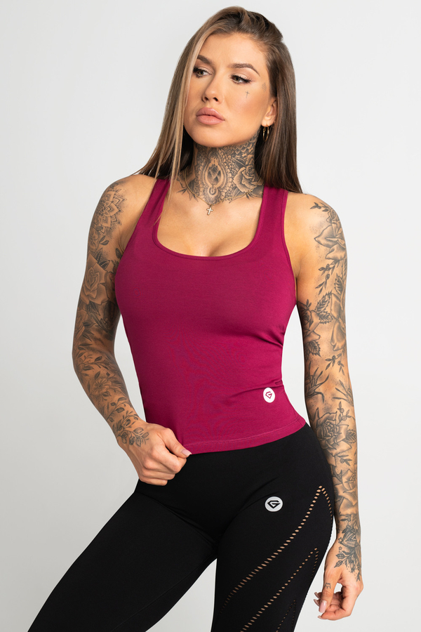 Gym Glamour Tank Top Beet Red, L - 1