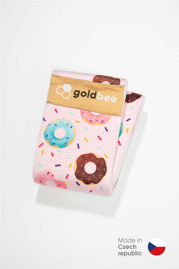 GoldBee Posilňovacia guma BeBooty Pink Donuts, M - 2