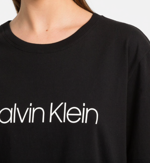 Calvin Klein Tričko Monogram Čierné, M - 2