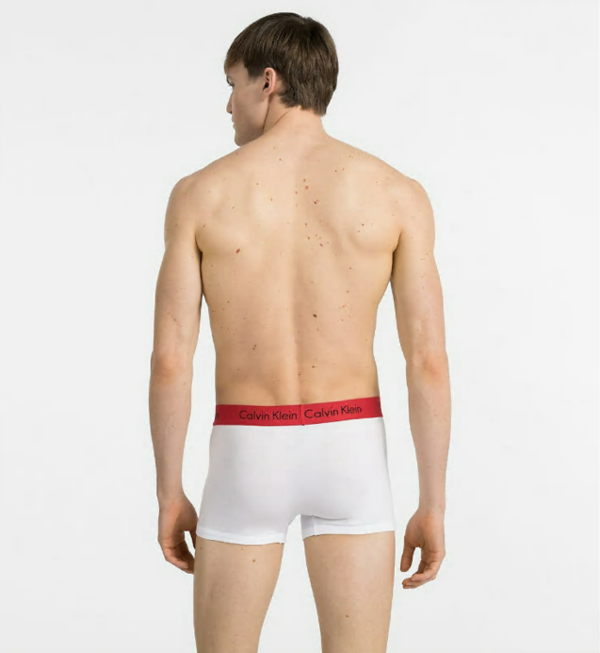Calvin Klein 2Pack Boxerky White&Red, XL - 2