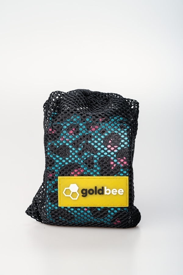 GoldBee Textilná Odporová Guma - Modro Ružova - 2