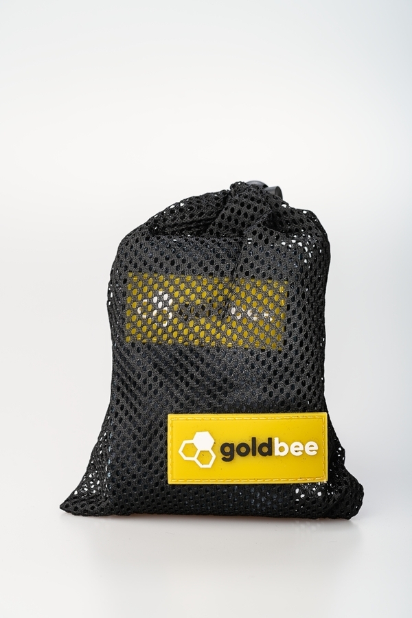 GoldBee Textilná Odporová Guma - Černá Leopardí - 2