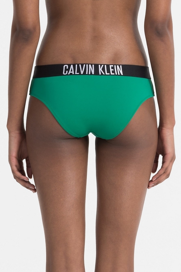 Calvin Klein Plavky Classic Bikini Zelené Spodní Diel - 2