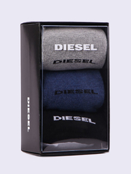 Diesel 3Pack Ponožky Čierne, Modré A Šedé - 2