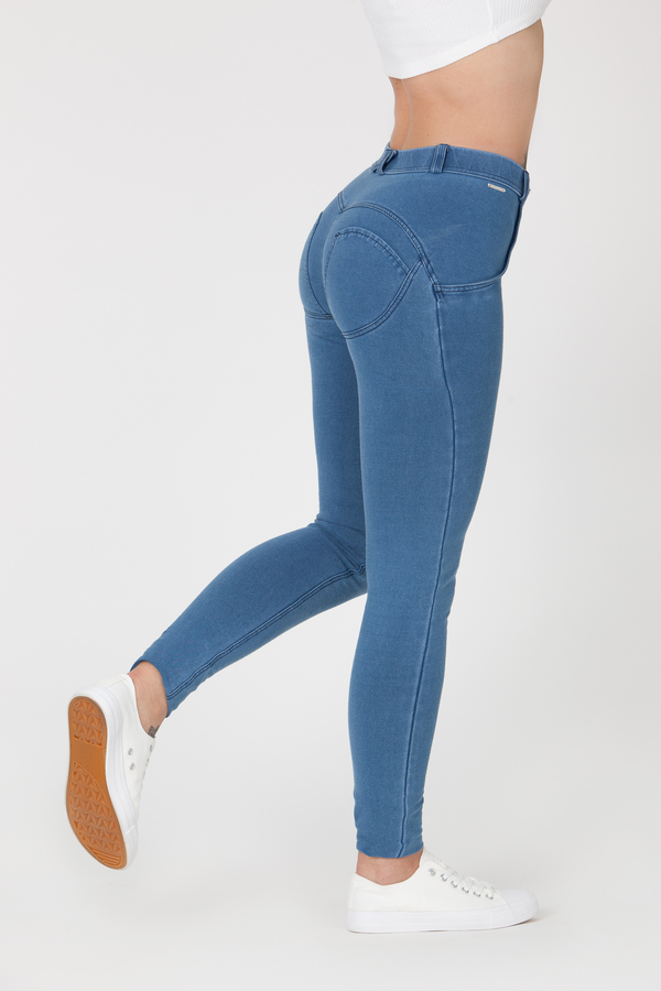 Boost Jeans Mid Waist Light Blue, XL - 2