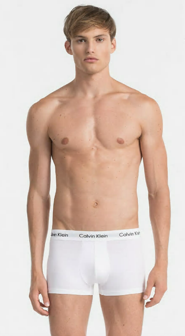 Calvin Klein 2Pack Boxerky White - 2