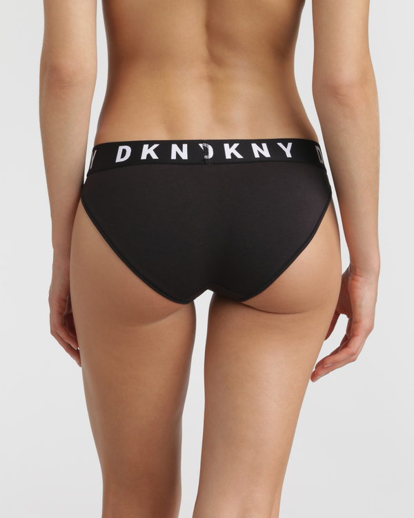 DKNY Nohavičky Cozy Bikini Čierné - 2