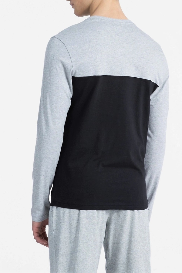 Calvin Klein Pánské Tričko Sivo-Cierné - 2