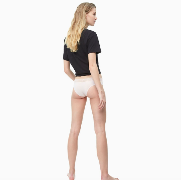 Calvin Klein Brazilky Logo Lace Nymphs Thigh - 3