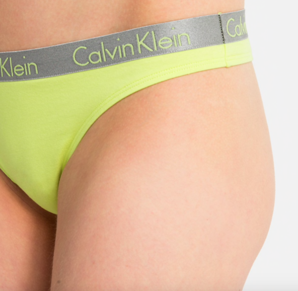 Calvin Klein Tanga Radiant Yellow - 3