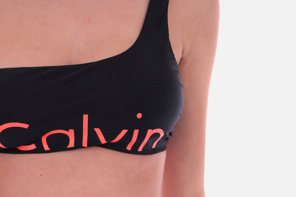 Calvin Klein Plavky One Shoulder RP Vrchní Diel - 3